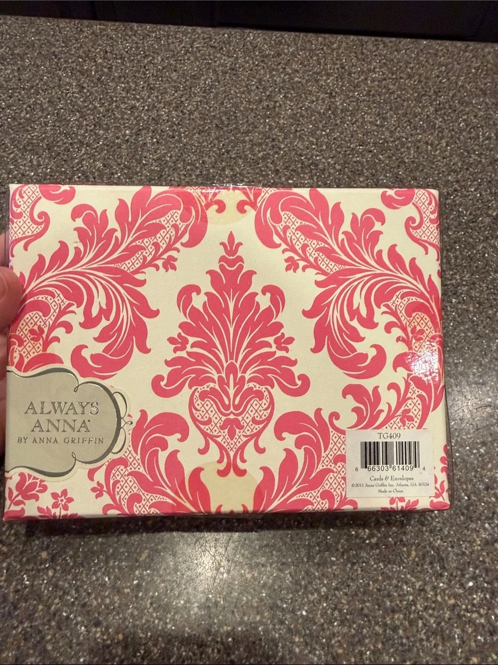 Always Coral Butterfly Decorative Tray